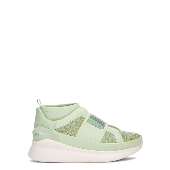 UGG Shoes - UGG Women's Sea-Foam Green Neutra Chunky Glitter Sneaker, Neoprene Slip On